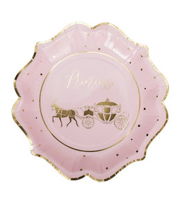 Arty Fetes Factory Plates 8/pk 22.5 cm-Princesse