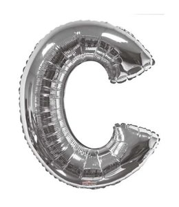 Conver USA 34 Inch Airfill Balloon Letter C Silver