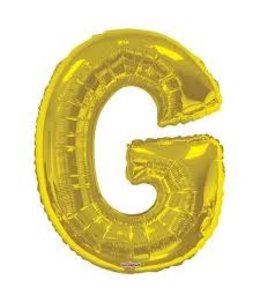 Conver USA 34 Inch Airfill Balloon Letter G Gold