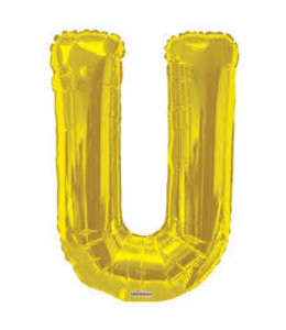 Conver 34 Inch Balloon Letter Gold-U