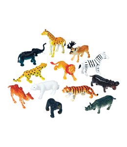 Amscan Inc. Zoo Animals Mega Value Pack Favors 36/pk
