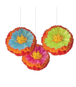 Amscan Inc. Fiesta Fluffy Flower Decoration