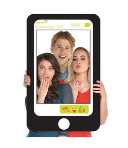 Amscan Inc. Giant Cell Phone Selfie Photo Frame (35 x 21 9/10) Inches