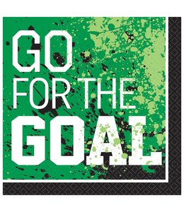 Amscan Inc. Goal Getter Luncheon Napkins (6 1/2 x 6 1/2) Inches 36/pk
