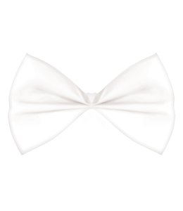 Amscan Inc. White Bow Tie (3 1/4x 6) Inches