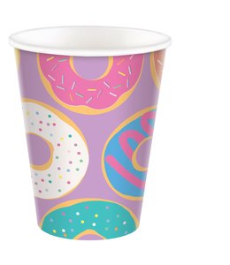 Amscan Inc. Donut Party Cups, 9 oz. 8/pk