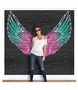 Amscan Inc. Deluxe Scene Setters  - Wings (108 1/4 x 100 1/2) Inches