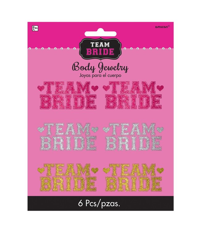 Amscan Inc. Team Bride Body Jewelry