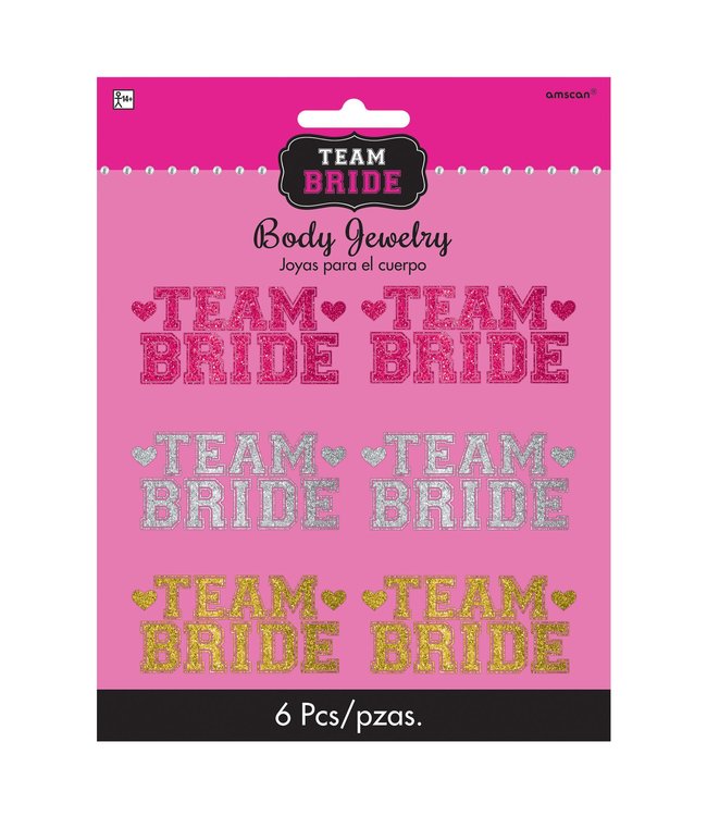 Amscan Inc. Team Bride Body Jewelry