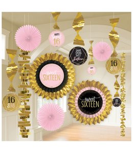 Amscan Inc. Blush Sixteen Paper And Foil Decorating Kit