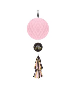 Amscan Inc. Blush Sixteen Honeycomb Decoration w/ Tassel Tail