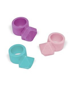 Amscan Inc. Ring Erasers Party Favors (1 1/2X7/8) Inches 18/pk
