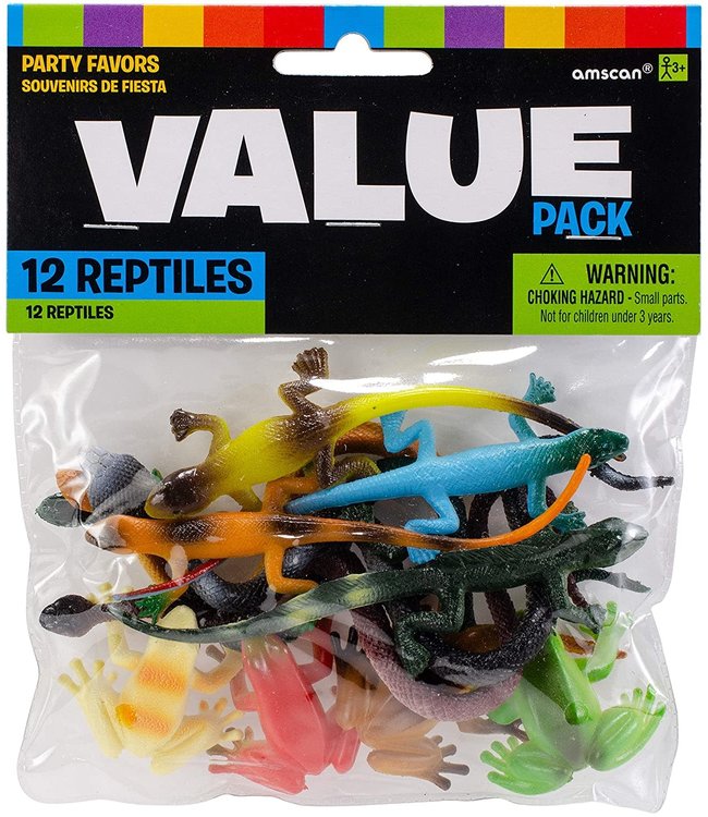 Amscan Inc. Reptiles Party Favors 12/pk