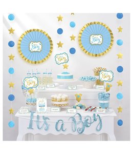 Amscan Inc. Baby Shower Buffet Decorating Kit - Boy