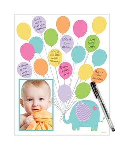 Amscan Inc. Baby Shower Autograph Matte (14X11) Inches