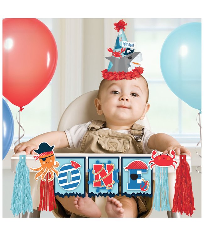 Amscan Inc. Ahoy Birthday High Chair Decoration