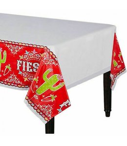 Amscan Inc. Fiesta Plastic Tablecover (54X102) Inches