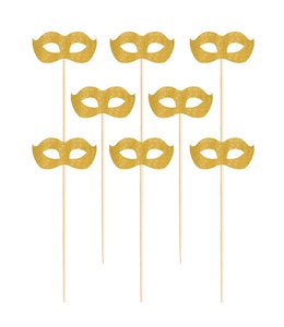 Amscan Inc. A Night In Disguise Glitter Picks (14 1/2X4) Inches 2/pk