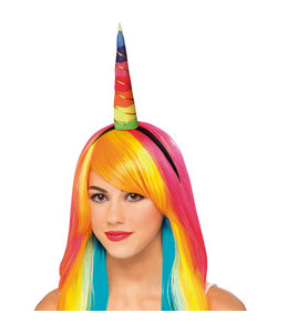 Funky Fresh Unicorn Rainbow Horns Headband