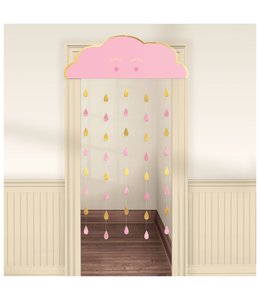 Amscan Inc. Oh Baby Girl Door Curtain (75X38) Inches