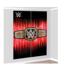 Amscan Inc. WWE Smash  Scene Setter Wall Decorating Kit 4 pcs each (27.5wide x 40) Inches