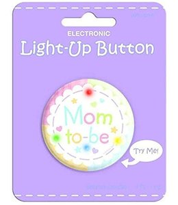 Amscan Inc. Mom To Be Light-Up Button 2.25 Inches