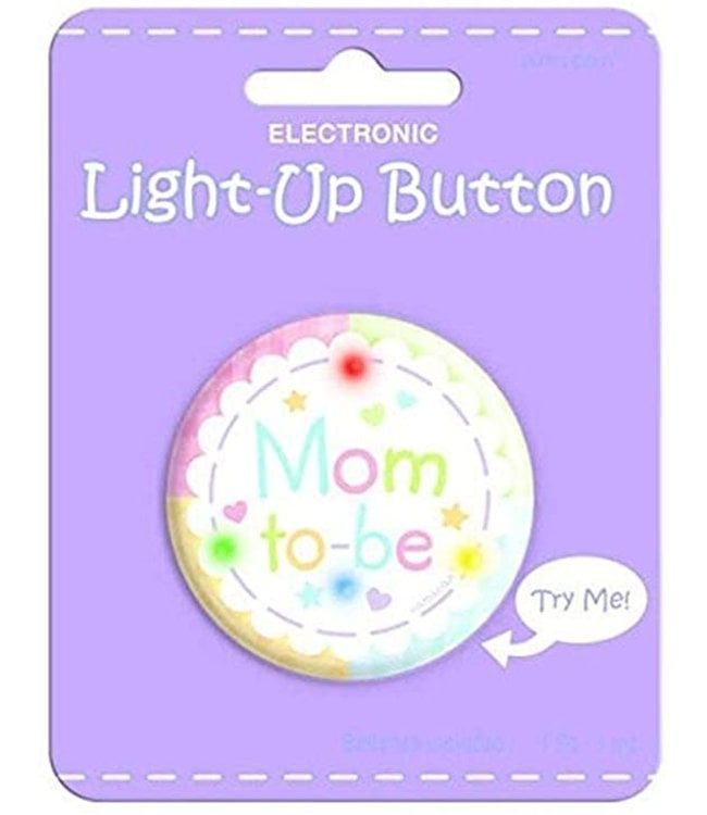 Amscan Inc. Mom To Be Light-Up Button