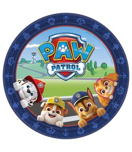 Amscan Inc. Paw Patrol Adventures Round Plates, 9 Inch 8/pk