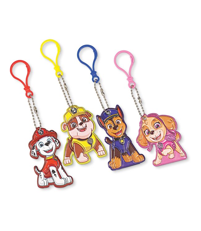 Amscan Inc. Paw Patrol Adventures Puffy Vinyl Keychains (2 1/2X2) Inch 8/pk