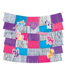Amscan Inc. My Little Pony Friendship Adventures Deluxe Backdrop Decorating Kit 9 pcs