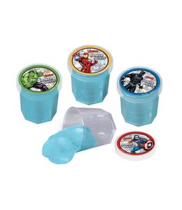 Amscan Inc. Marvel Avengers Powers Unite  Ooze Putty (1 1/4X1 1/2) Inches 4/pk