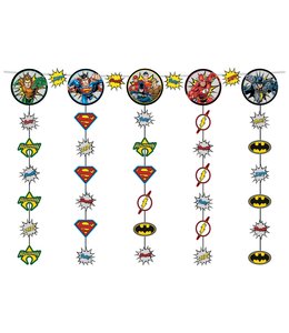 Amscan Inc. Justice League Heroes Unite  Hanging String Decoration