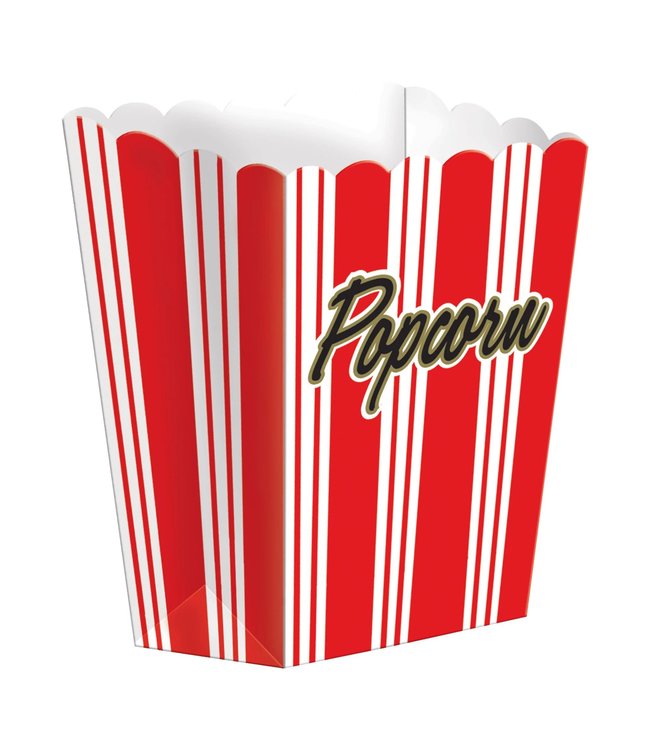 Amscan Inc. Large Popcorn Boxes