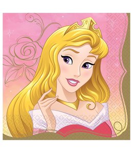Amscan Inc. Disney Princess Luncheon Napkins (6 1/2X6 1/2) Inches 16/pk-Aurora