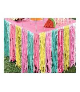 Amscan Inc. Just Chillin Grass Table Skirt