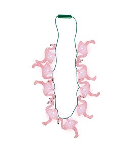 Amscan Inc. Jumbo Light Up Flamingo Necklace 36 Inches