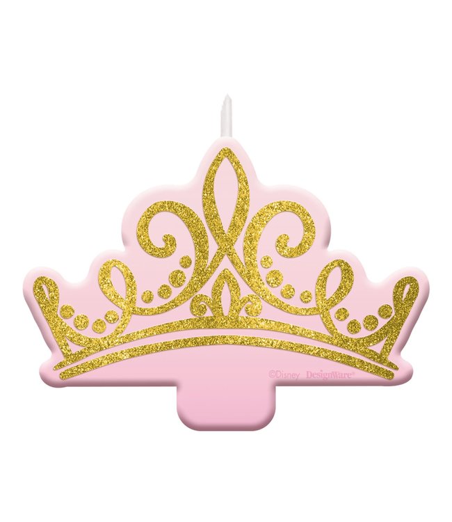 Amscan Inc. Disney Princess Glitter Candle