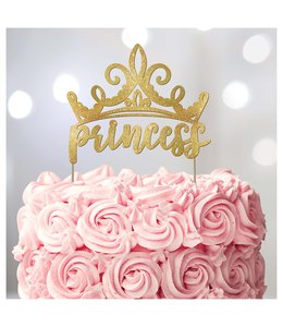 Amscan Inc. Disney Princess Glitter Cake Pick