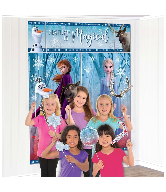 Amscan Inc. Disney Frozen 2 Scene Setter with Props 17 pcs