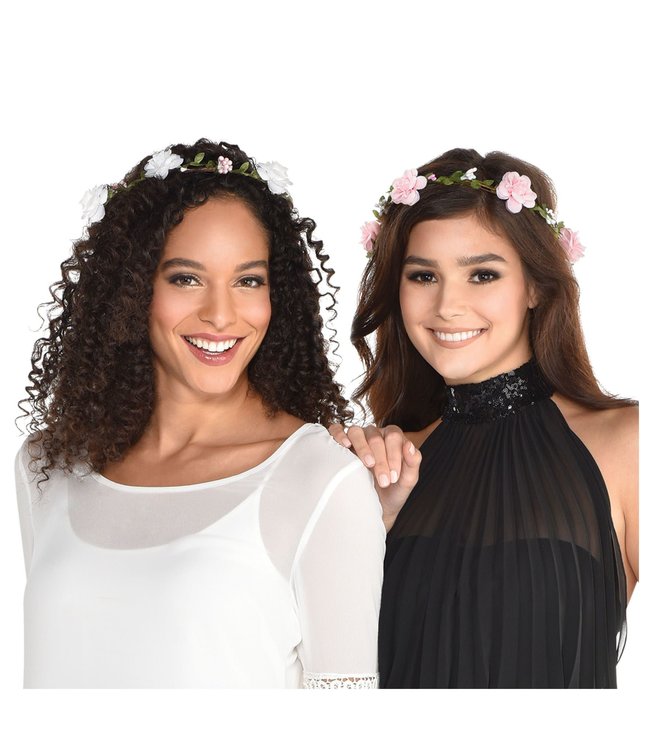 Amscan Inc. Floral Headwreaths 6/pk