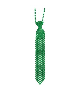 Amscan Inc. Green Tie Necklace Chain 24 Inch Tie 13 Inch