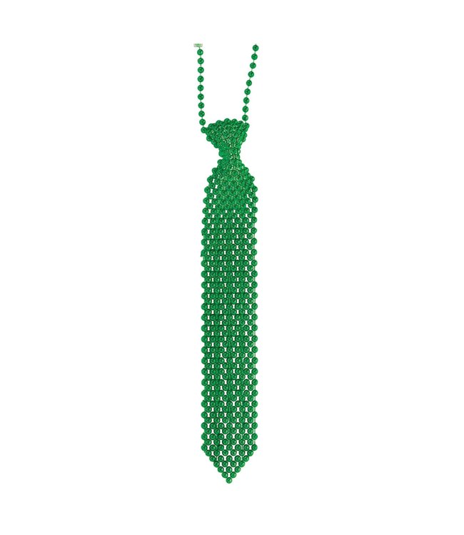 Amscan Inc. Green Tie Necklace Chain 24 Inch Tie 13 Inch