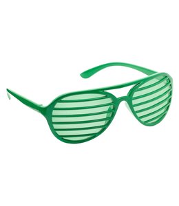 Amscan Inc. Green Slot Glasses