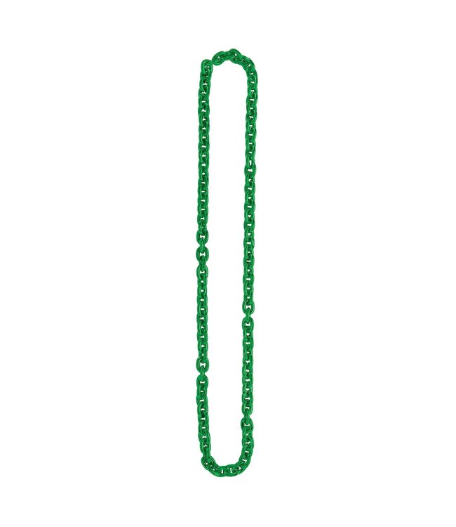 Amscan Inc. Green Chain Link Necklace 48 Inches