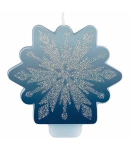 Amscan Inc. Disney Frozen 2 Glitter and Decal Candle (2 3/4W X3H) Inches