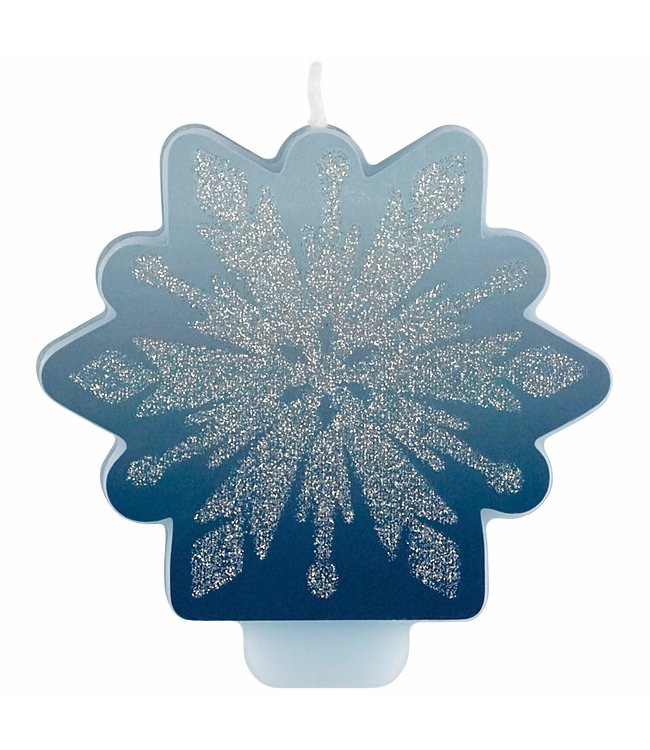 Amscan Inc. Disney Frozen 2 Glitter and Decal Candle (2 3/4W X3H) Inches