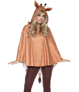 Leg Avenue Giraffe Poncho Women Costume OS/Adult