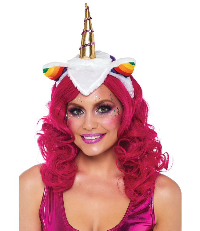 Leg Avenue Headband-Rainbow Unicorn
