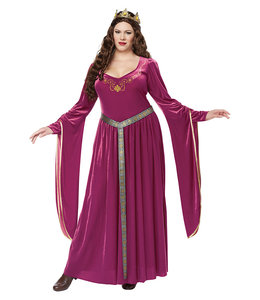 California Costumes Lady Guinevere  Women's Costume - زي السيدة جوينيفير