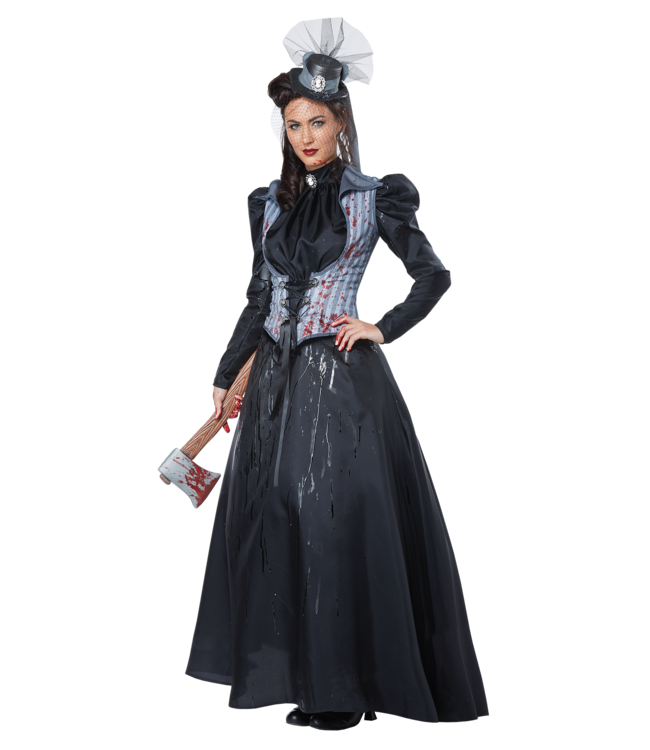 California Costumes Lizzie Borden Victorian Lady Costume